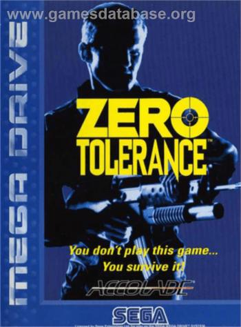 Cover Zero Tolerance for Genesis - Mega Drive